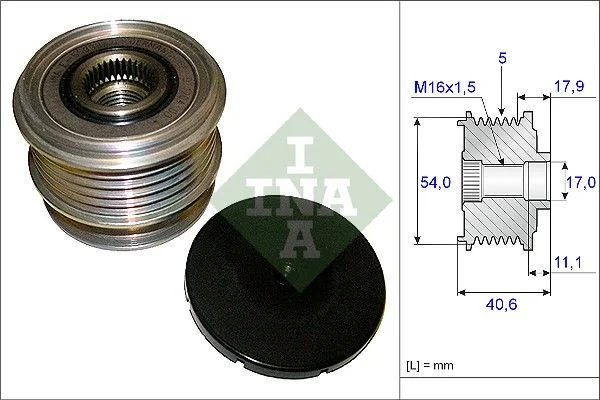 Alternator Freewheel Clutch