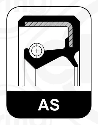 Shaft Seal, wheel hub ELRING 039.993