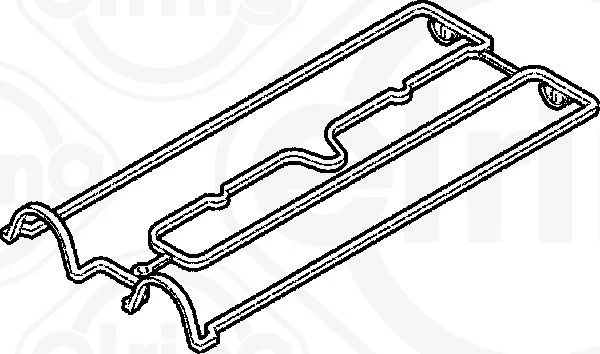 Gasket, cylinder head cover ELRING 495.770