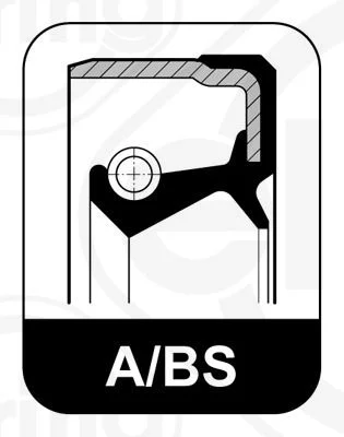 Shaft Seal, wheel hub ELRING 567.795