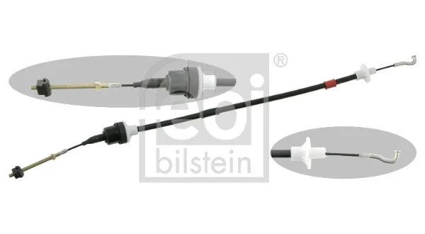 Cable Pull, clutch control FEBI BILSTEIN 04197