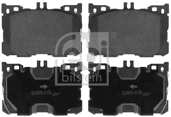 Brake Pad Set, disc brake FEBI BILSTEIN 116428