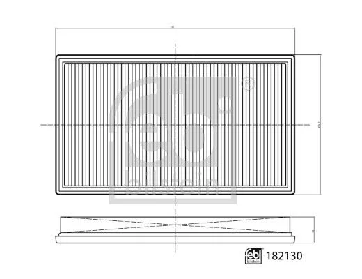 Air Filter febi bilstein 182130