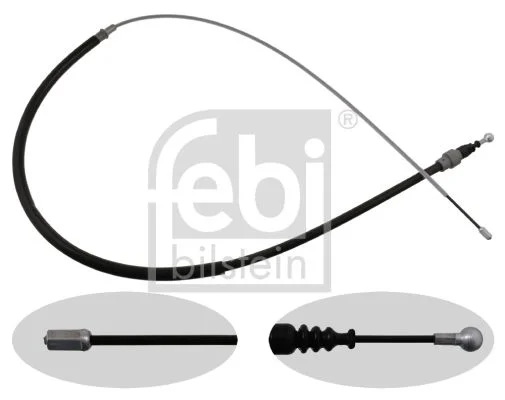 Cable Pull, parking brake FEBI BILSTEIN 24412