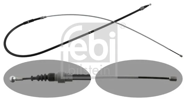Cable Pull, parking brake FEBI BILSTEIN 48308