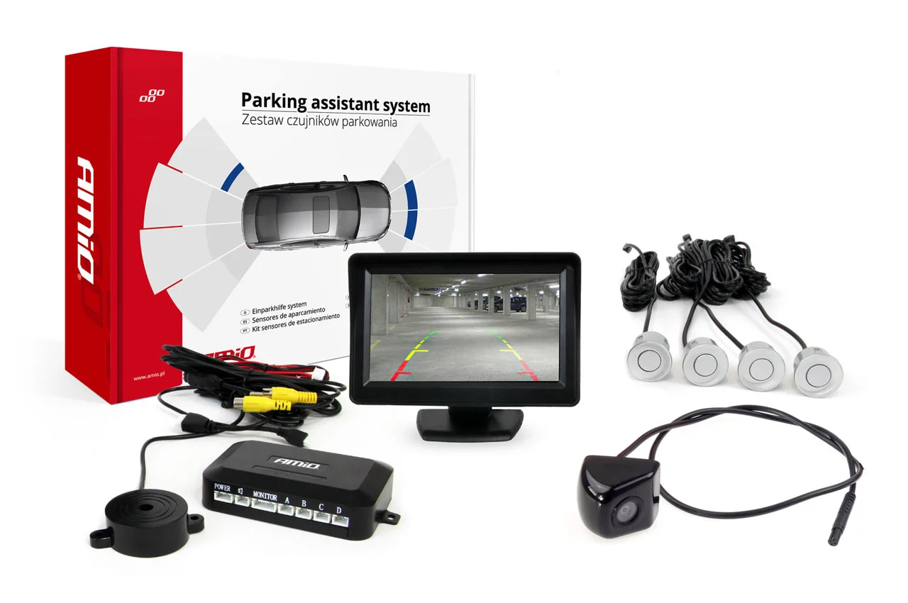 Sensor kit, park distance control AMiO 02272
