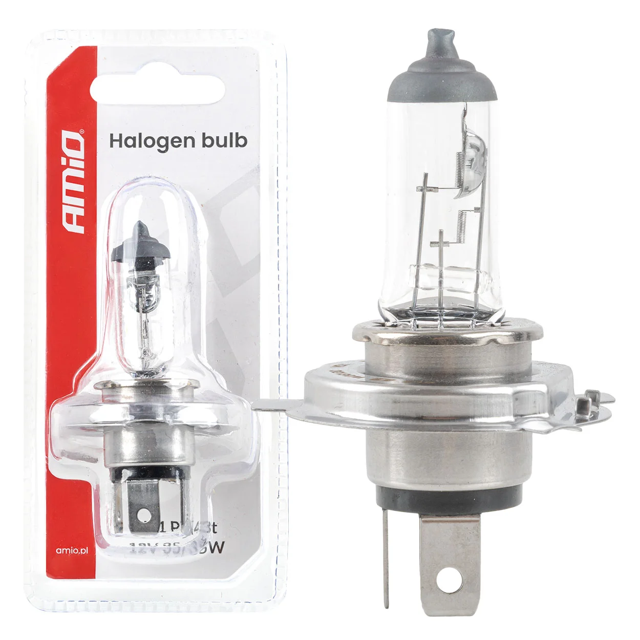 Bulb, headlight AMiO 04918