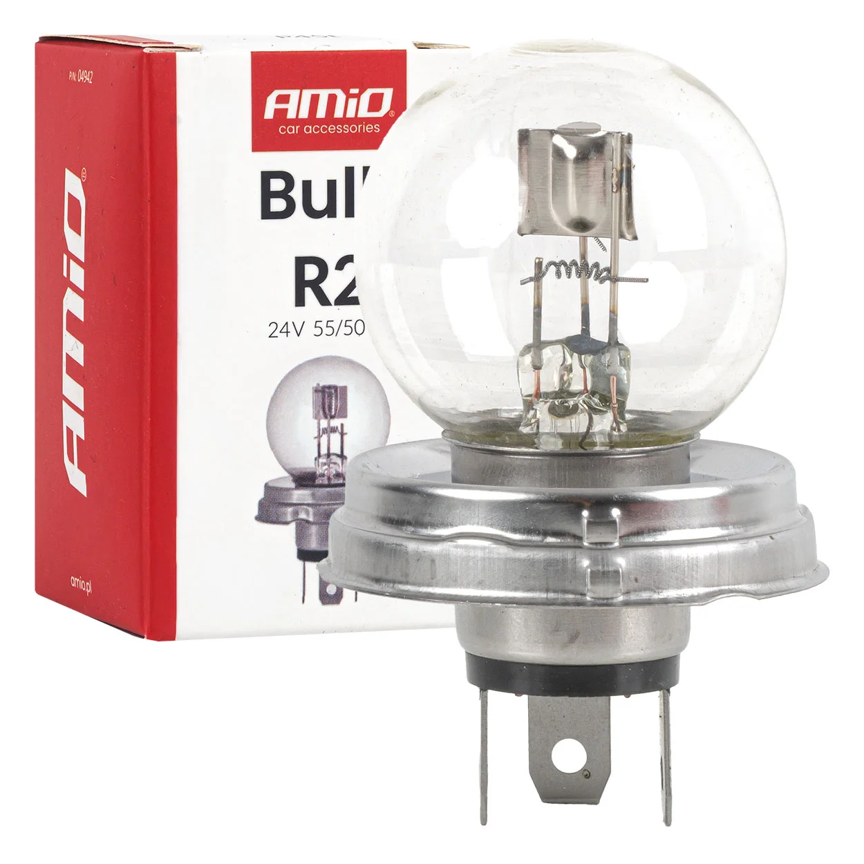 Bulb, headlight AMiO 04942