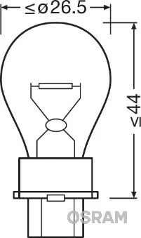 Bulb OSRAM 3156