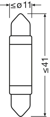 Bulb OSRAM 6413DWP-1BL