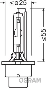 Žarnica OSRAM 66450