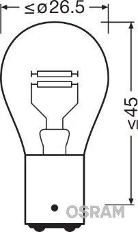 Žarnica OSRAM 7225-02B