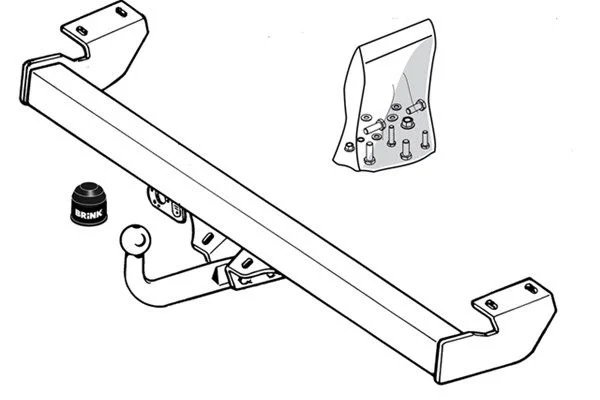 Priklopnik Hitch BRINK 214300