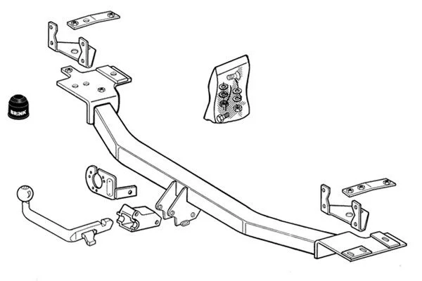 Trailer Hitch BRINK 346000