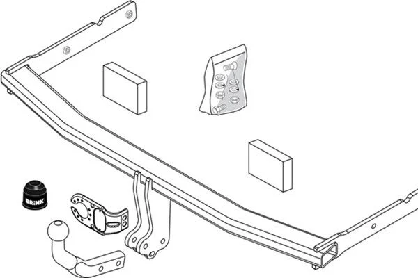 Priklopnik Hitch BRINK 356600