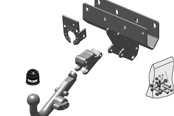 Priklopnik Hitch BRINK 380000