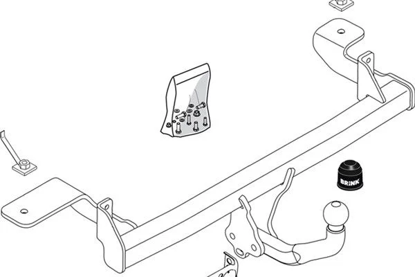 Priklopnik Hitch BRINK 383700