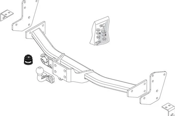 Priklopnik Hitch BRINK 419200