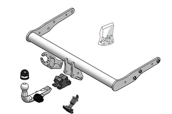 Priklopnik Hitch BRINK 468400