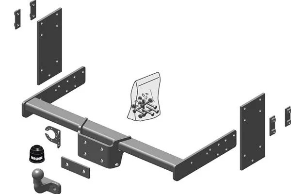 Priklopnik Hitch BRINK 511200
