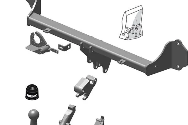 Priklopnik Hitch BRINK 554500