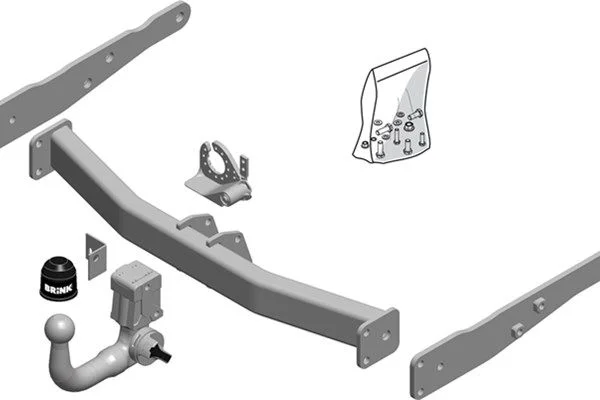 Priklopnik Hitch BRINK 606000