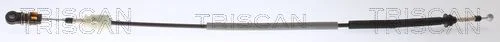 Cable Pull, manual transmission TRISCAN 8140 28737