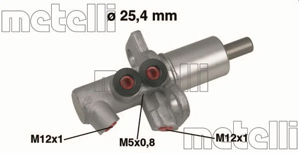 Brake Master Cylinder METELLI 05-0458