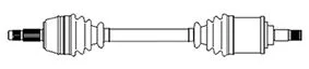 Drive Shaft METELLI 17-0235