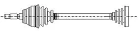 Drive Shaft METELLI 17-0506