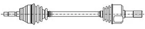 Drive Shaft METELLI 17-0522