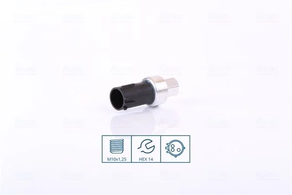 Pressure Switch, air conditioning NISSENS 301052