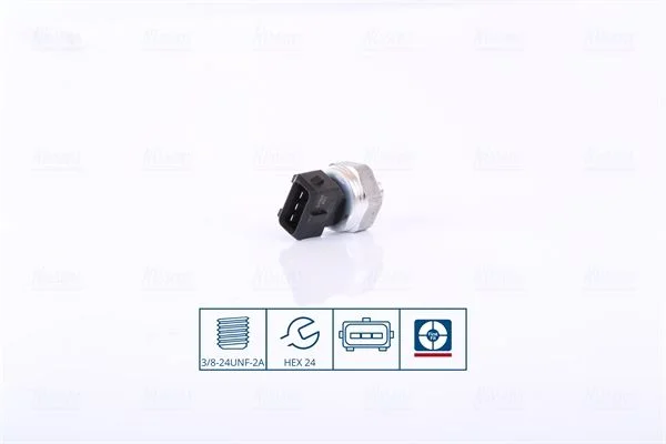 Pressure Switch, air conditioning NISSENS 301069