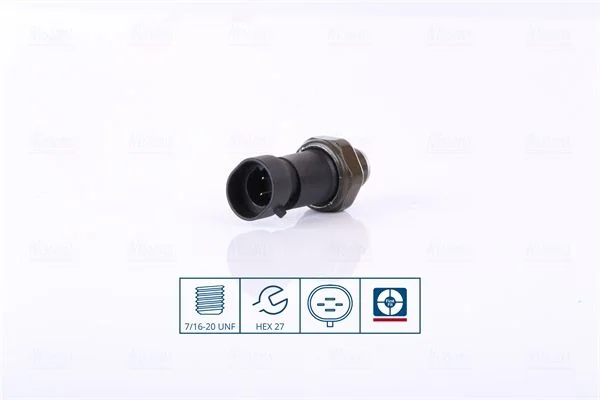 Pressure Switch, air conditioning NISSENS 301085