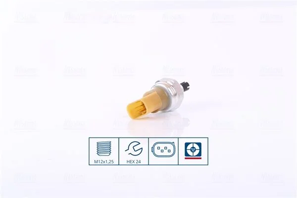 Pressure Switch, air conditioning NISSENS 301201