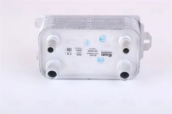 Oil Cooler, automatic transmission NISSENS 91162
