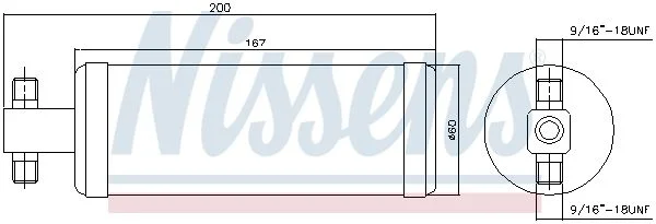 Dryer, air conditioning NISSENS 95979