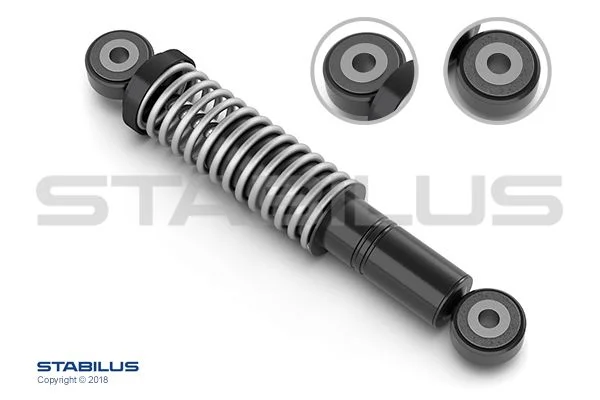 Vibracijos slopintuvas, V formos rumbuotas diržas STABILUS 763462