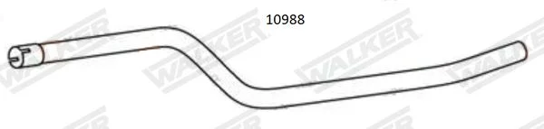 Exhaust Pipe WALKER 10988