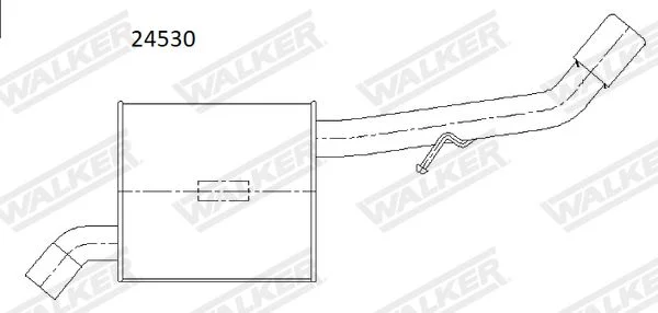 Galinis duslintuvas WALKER 24530