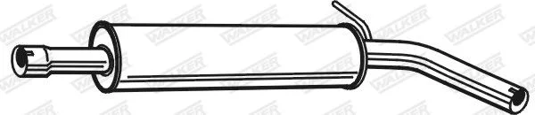 Vidurinis duslintuvas WALKER 25207