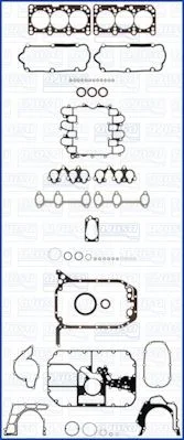 Celoten komplet tesnil, motor AJUSA 50176600