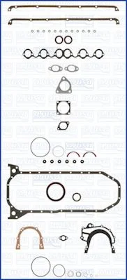 Full Gasket Kit, engine AJUSA 51006000