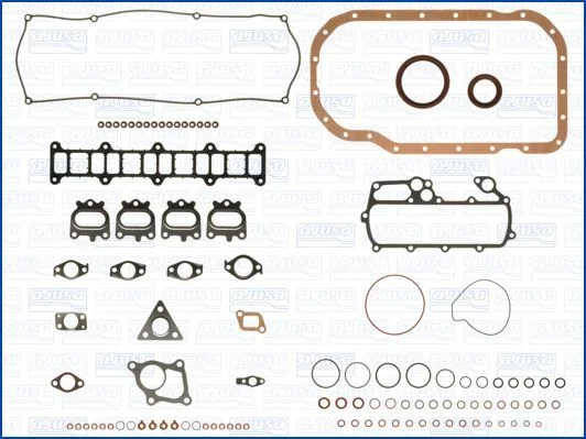 Full Gasket Kit, engine AJUSA 51019200