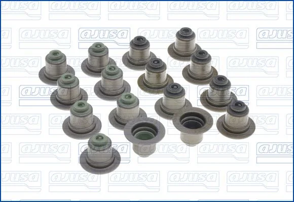 Komplet tesnil, steblo ventila AJUSA 57043100