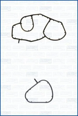 Komplet tesnil, hladilnik olja AJUSA 77011700