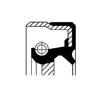 Shaft Seal, differential corteco 01025573