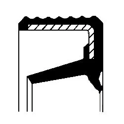 Tesnilo gredi, ročni menjalnik CORTECO 01033405B