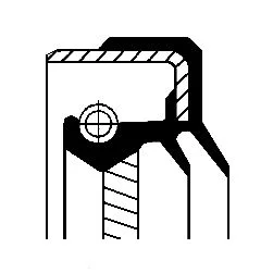 Shaft Seal, transfer case CORTECO 01034860B