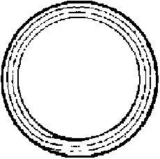 Gasket, exhaust pipe CORTECO 027096H